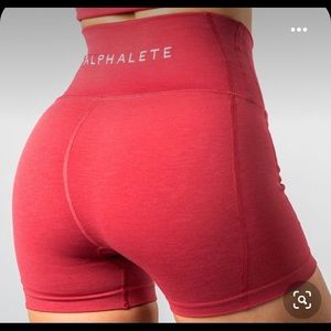 Alphalete revival R6 short in redwood